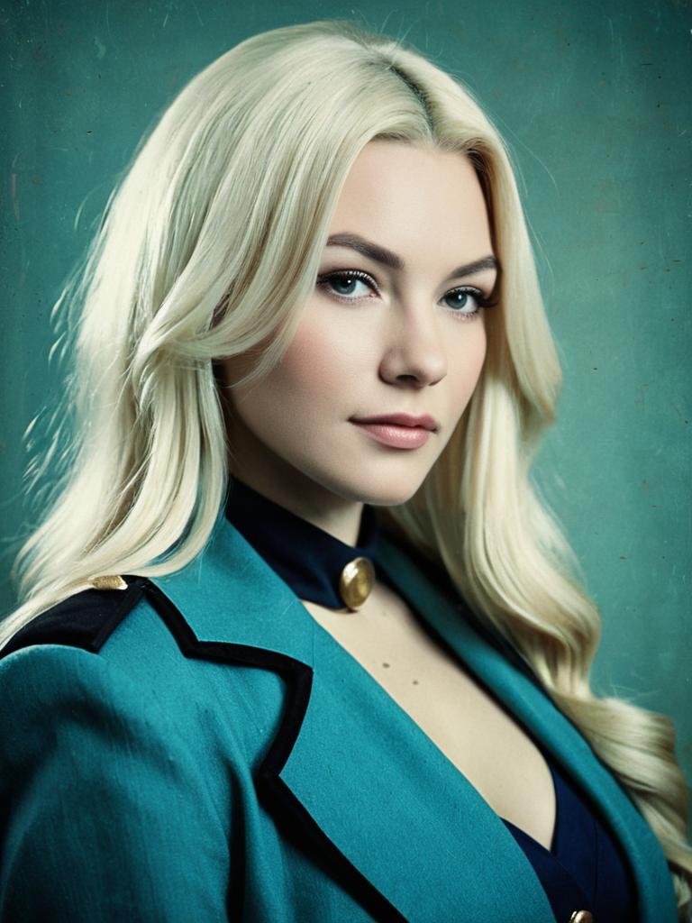 Sexy Olivier Mira Armstrong Cosplay Woman Character Costume Portrait