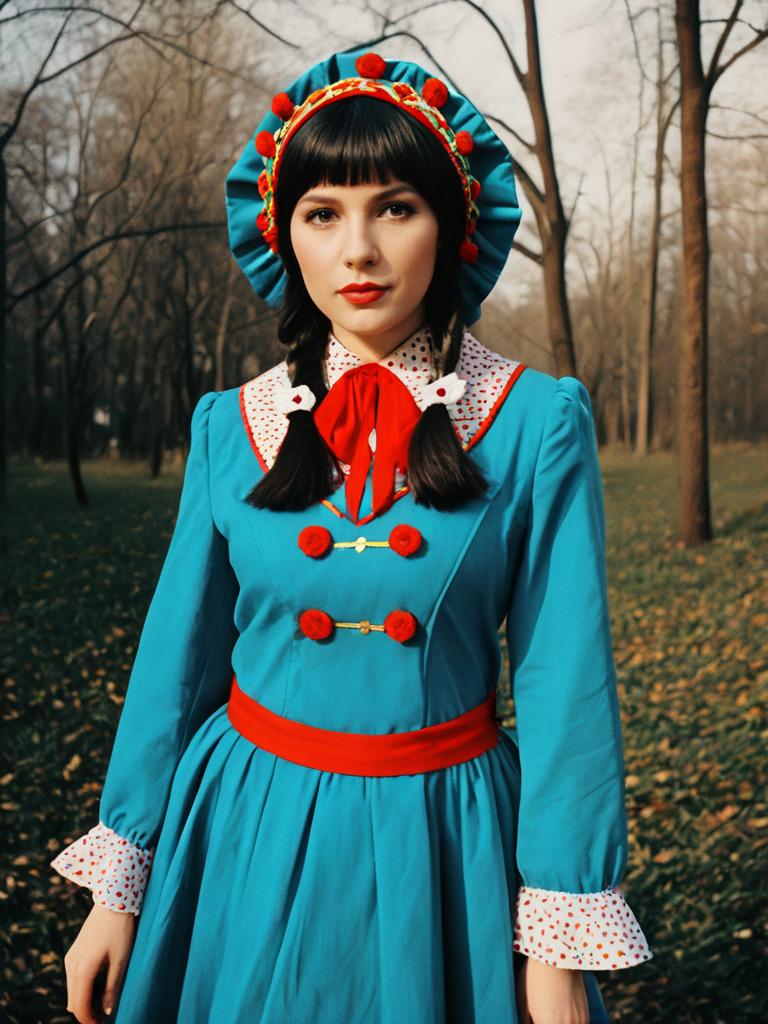 Sexy Lolopechka Cosplay Woman in Realistic Costume