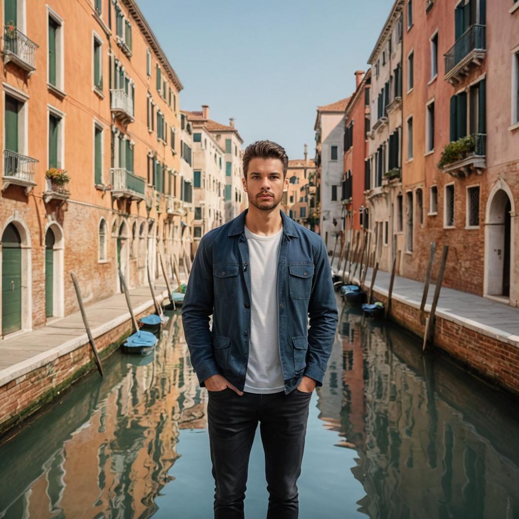 Pensive Man by Venice Canals