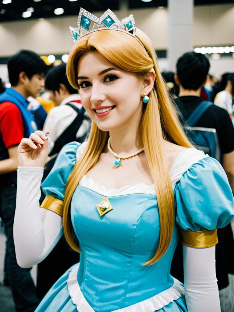 Princess Rosalina Cosplay Portrait at Anime Convention