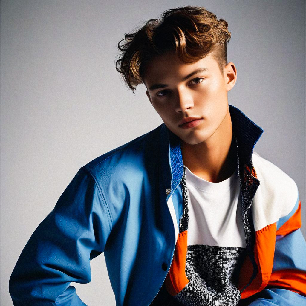 Confident Young Man in Stylish Jacket