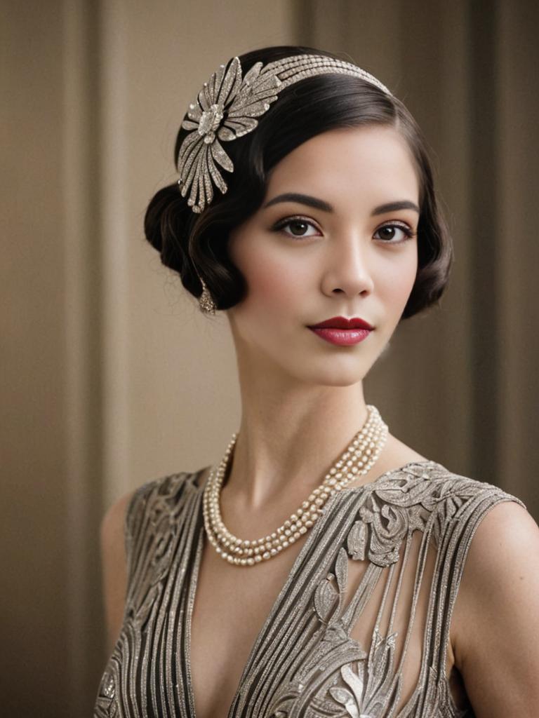 1920s Flapper Style Elegance