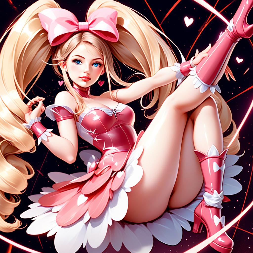 Harime Nui Magical Girl Anime Digital Illustration