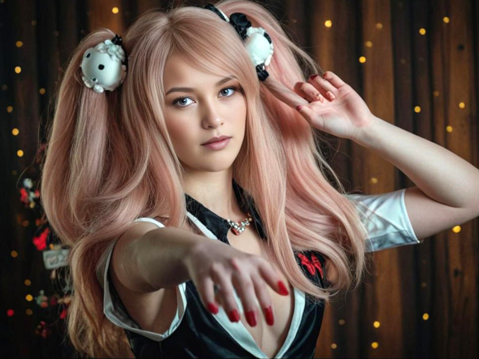 Junko Enoshima Cosplay Portrait