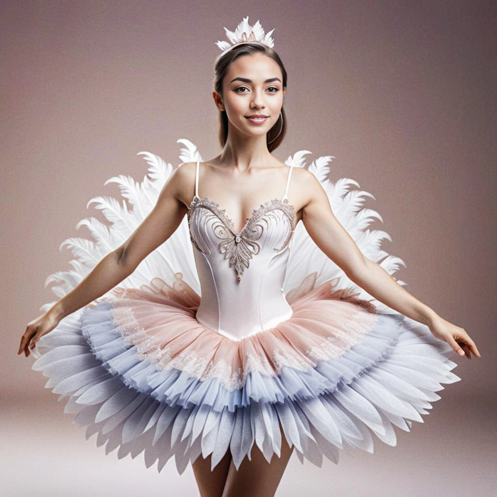 Elegant Ballerina in Stunning Tutu