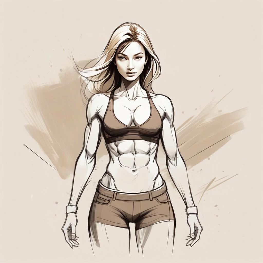 Fit Woman in Sportswear - Strength and Confidence Fit Woman in Sportswear - Strength and Confidence